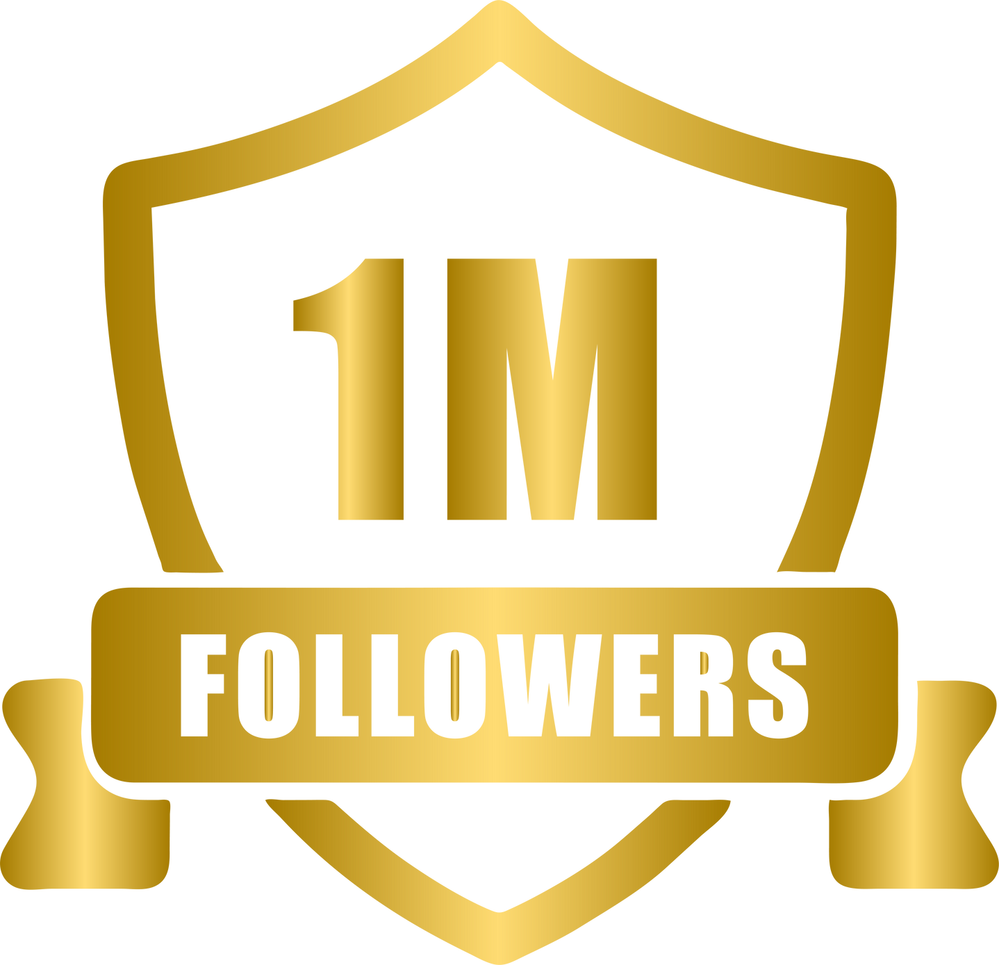 1 million followers celebration